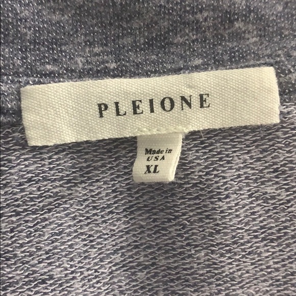 Pleione Side Slit Sweatshirt EUC - Picture 2 of 5